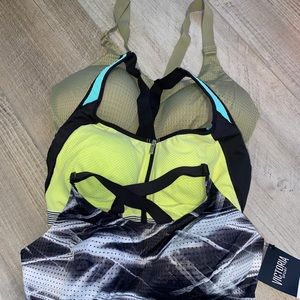 Set of 3 VSX sports bras size 36DD